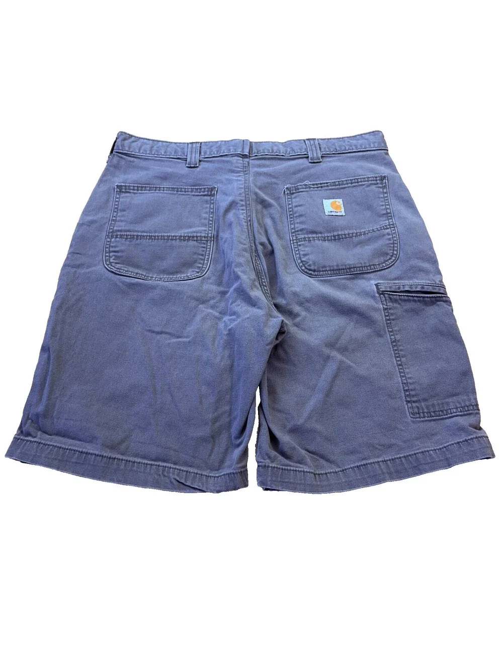 Carhartt Relaxed Fit Cargo Shorts Mens Size 38 Gray Workwear